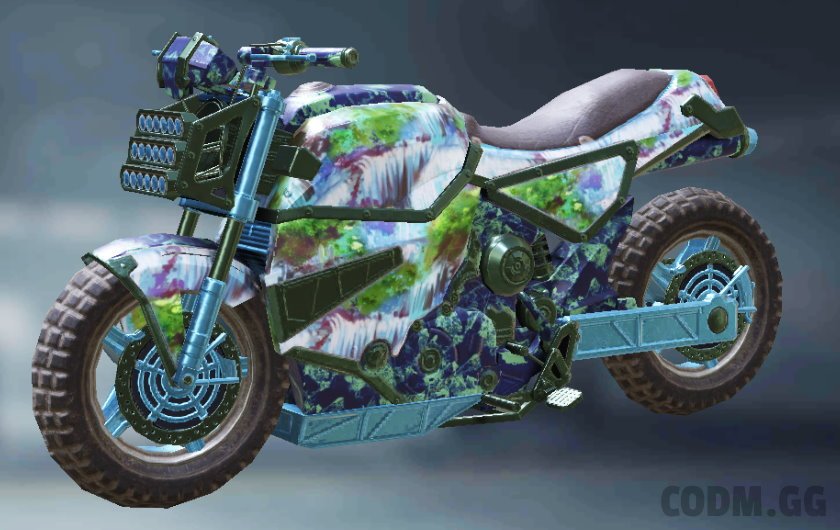Motorcycle Waterfall, Rare camo in Call of Duty Mobile