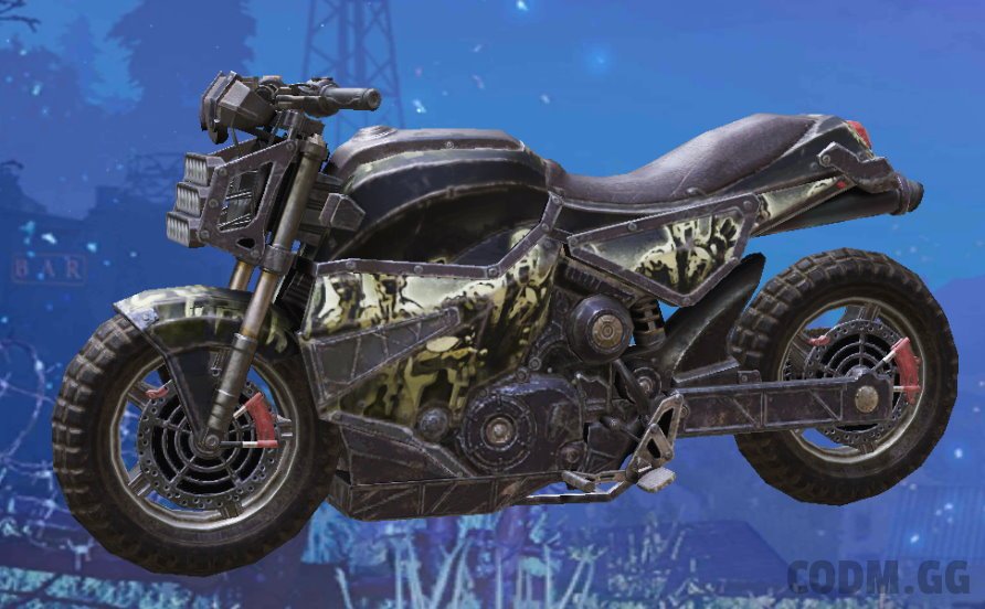 Motorcycle Infected, Uncommon camo in Call of Duty Mobile