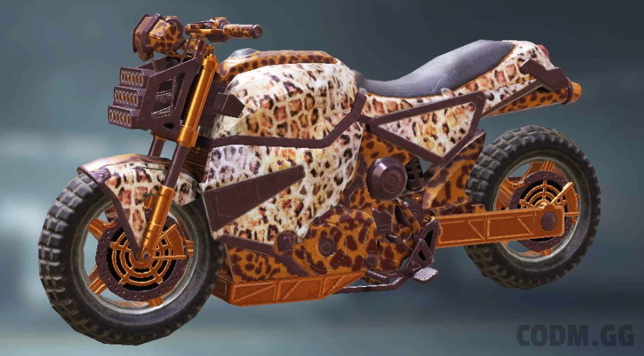 Motorcycle Jaguar, Rare camo in Call of Duty Mobile