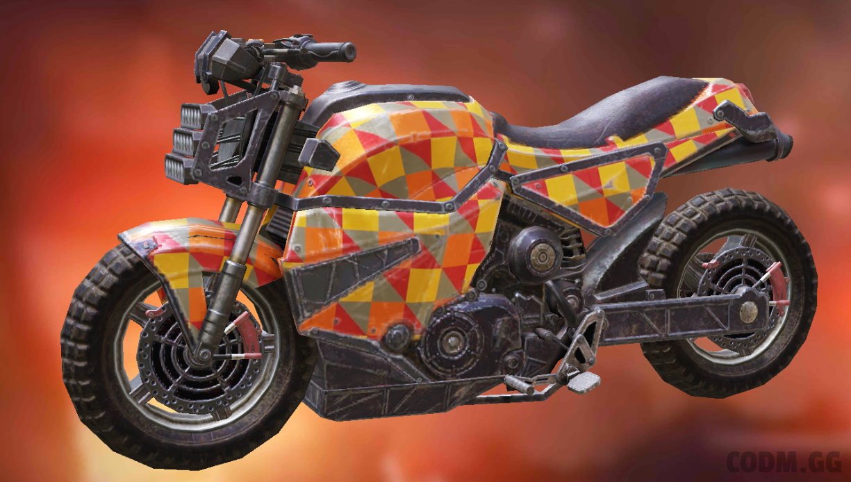 Motorcycle Fool Square, Epic camo in Call of Duty Mobile