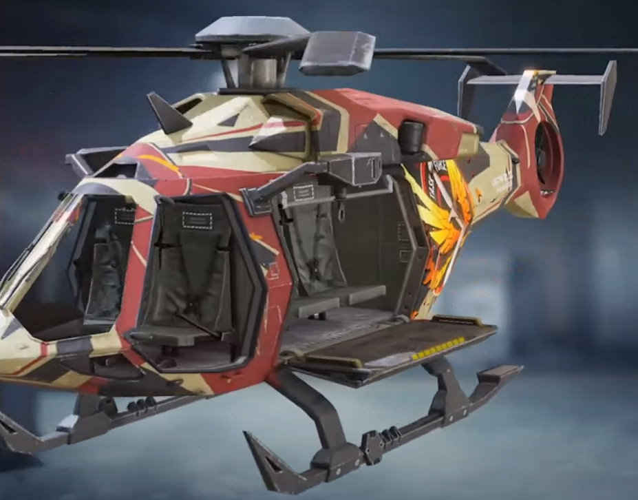 Helicopter Task Force 141, Rare camo in Call of Duty Mobile