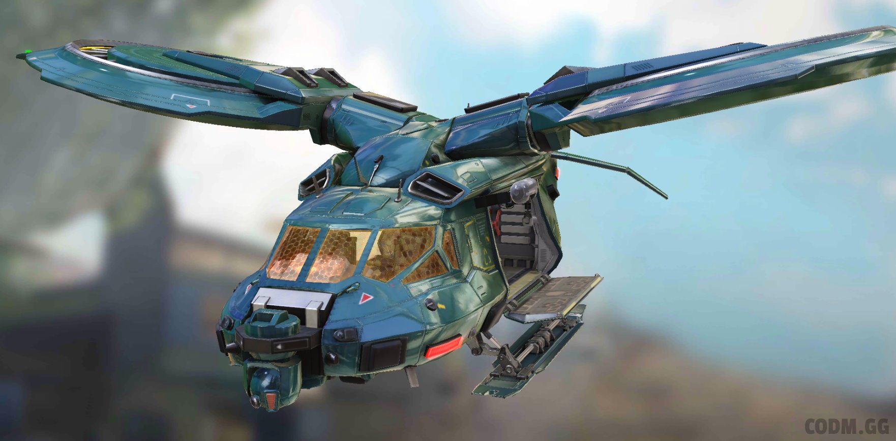 Helicopter Direct Fire Support, Legendary camo in Call of Duty Mobile