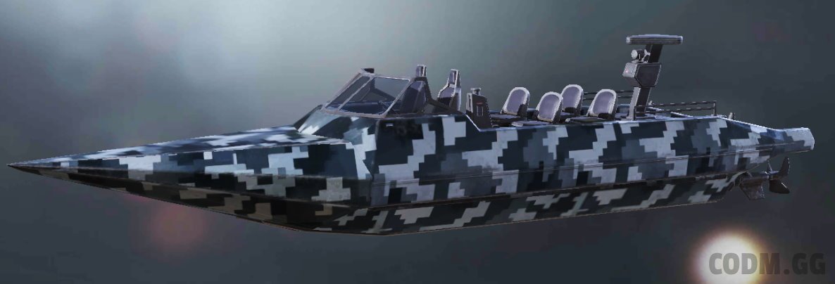 Boat Navy Digital, Uncommon camo in Call of Duty Mobile
