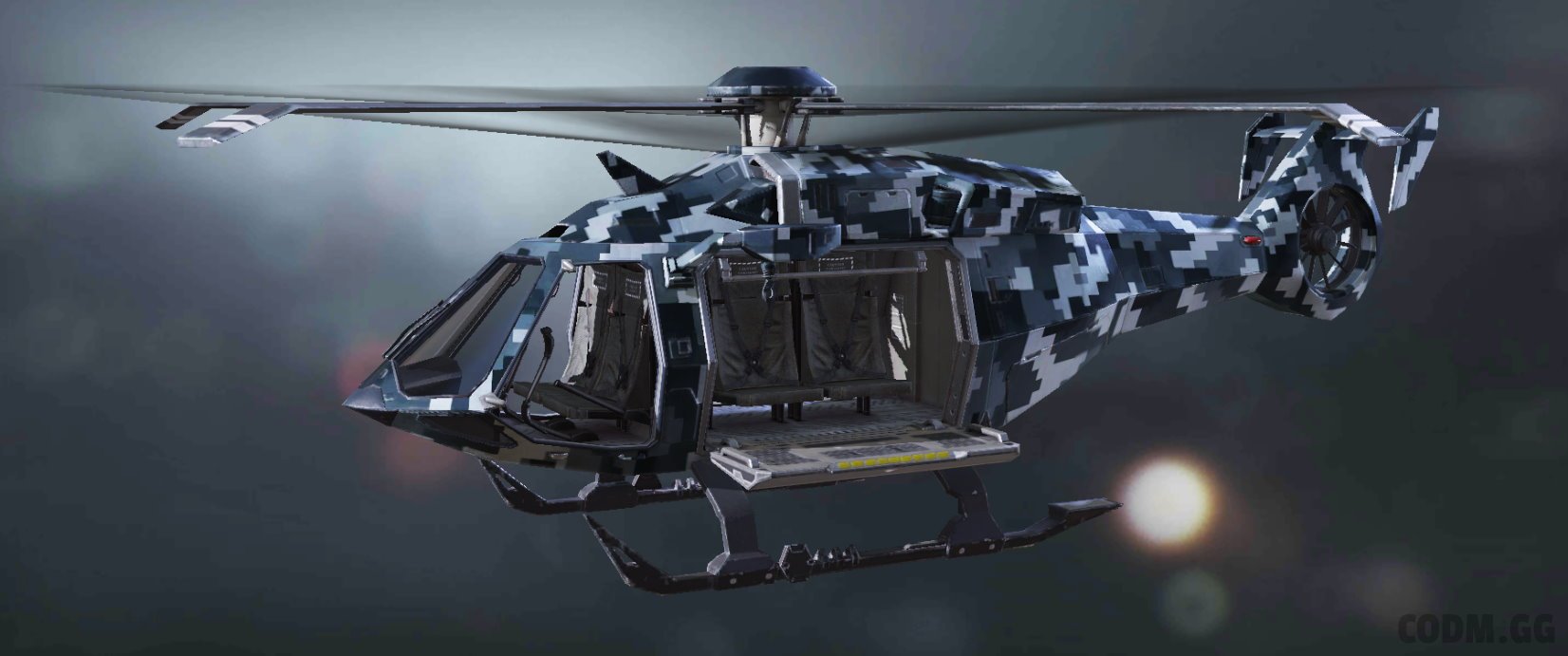 Helicopter Navy Digital, Uncommon camo in Call of Duty Mobile
