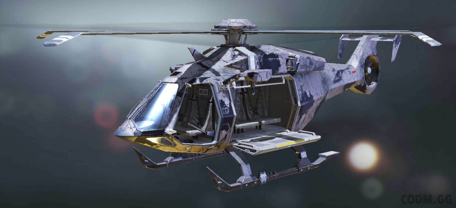 Helicopter Broken Road, Uncommon camo in Call of Duty Mobile