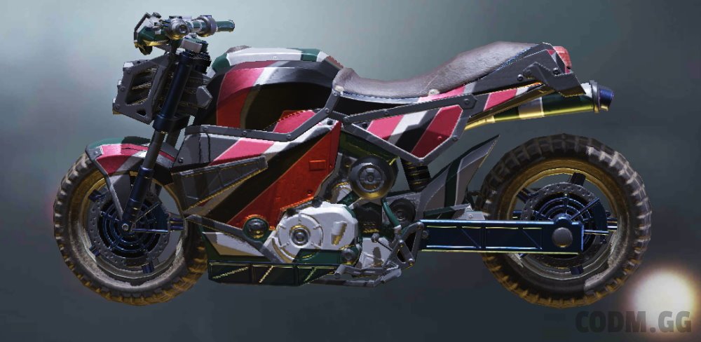 Motorcycle Indomitable, Rare camo in Call of Duty Mobile