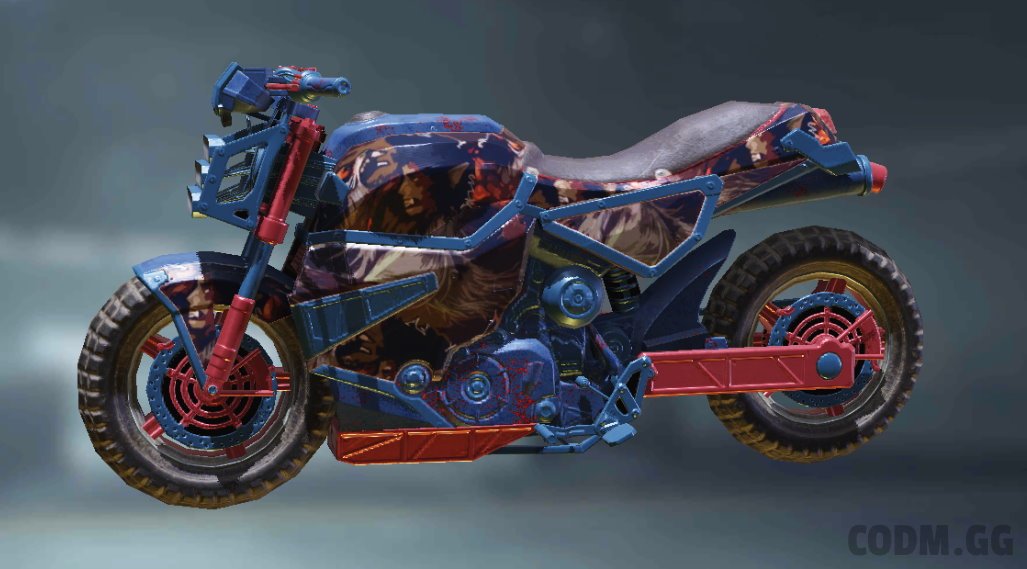 Motorcycle Hounded, Rare camo in Call of Duty Mobile