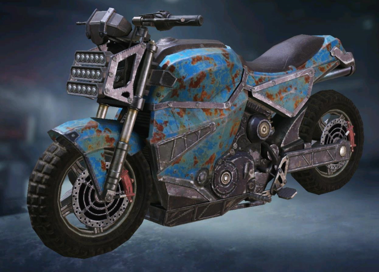 Motorcycle Oxidized, Uncommon camo in Call of Duty Mobile