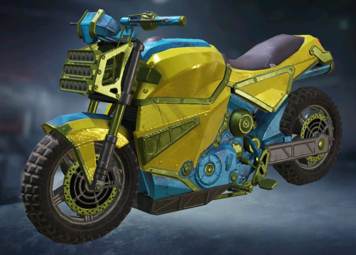 Motorcycle Chem Lab, Rare camo in Call of Duty Mobile