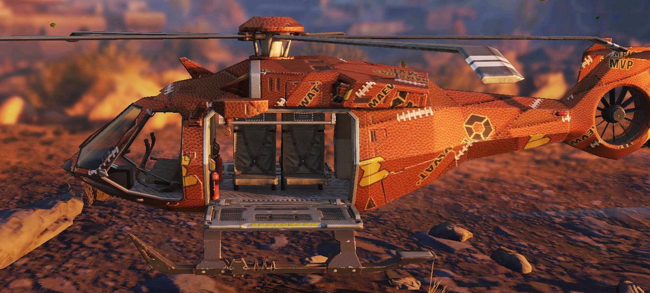 Helicopter Gridiron Football, Uncommon camo in Call of Duty Mobile