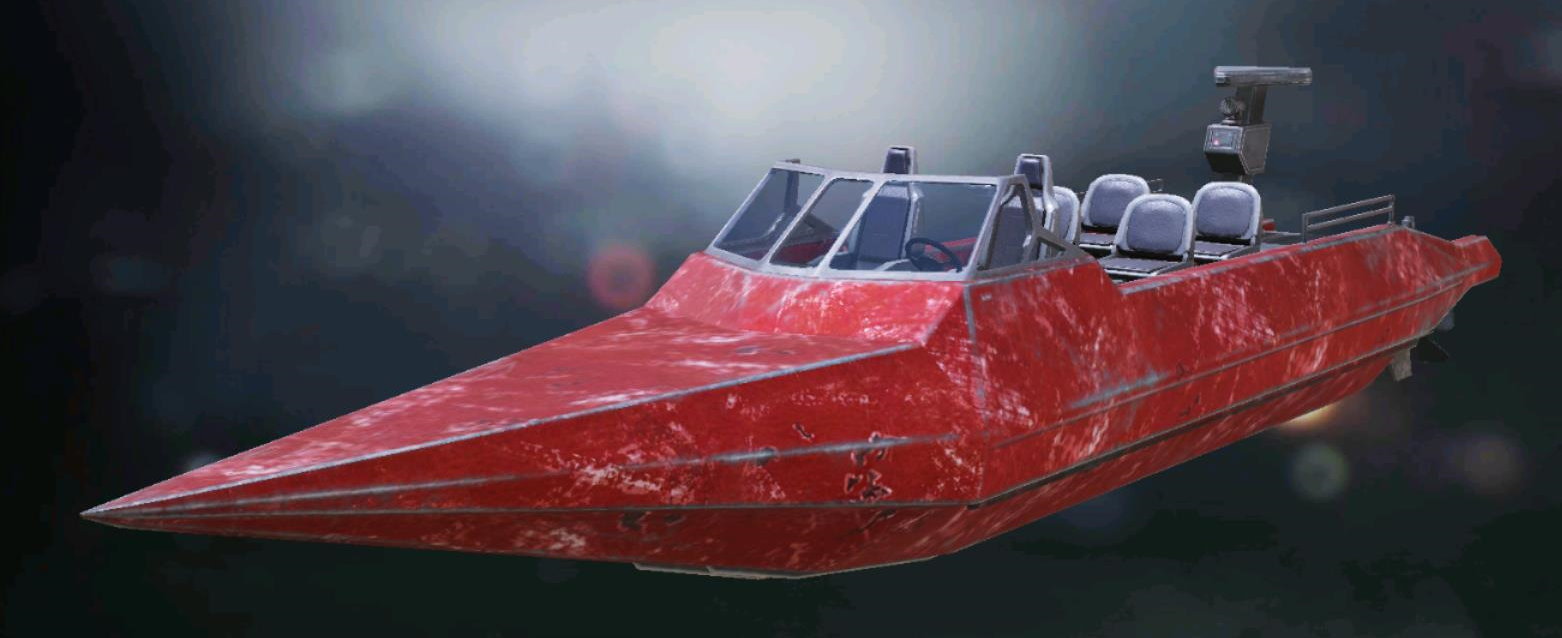 Boat Wasteland Red, Uncommon camo in Call of Duty Mobile