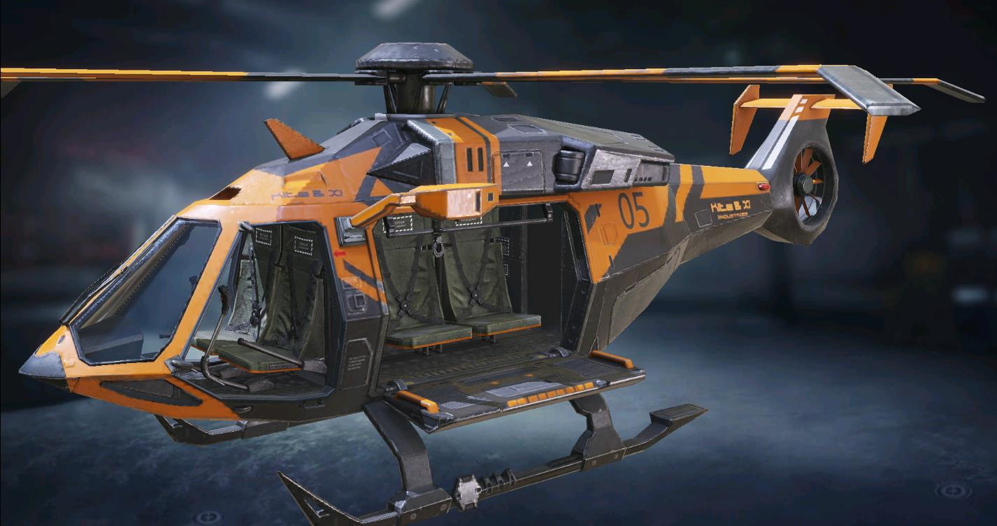 Helicopter Orange, Rare camo in Call of Duty Mobile