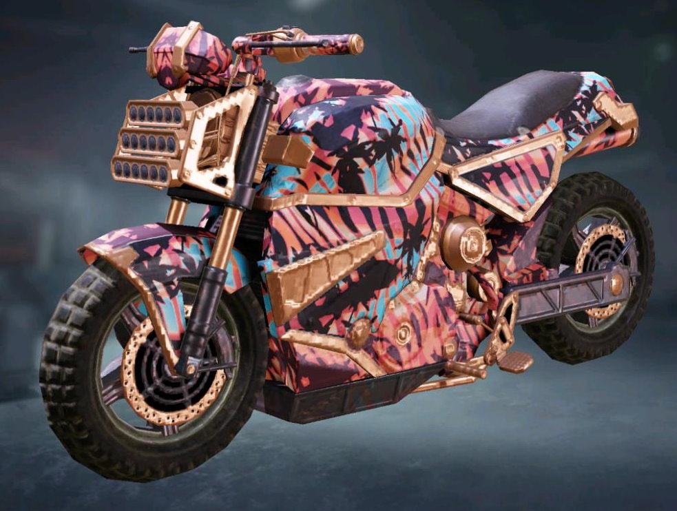 Motorcycle Shipwrecked, Rare camo in Call of Duty Mobile