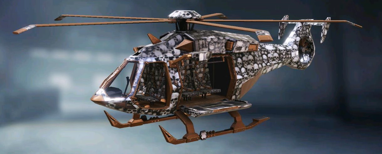 Helicopter Catacombs, Rare camo in Call of Duty Mobile