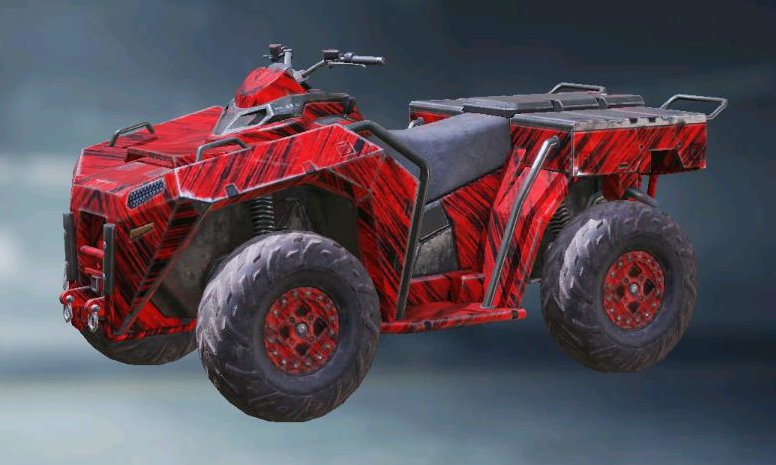ATV Brushed Red, Uncommon camo in Call of Duty Mobile