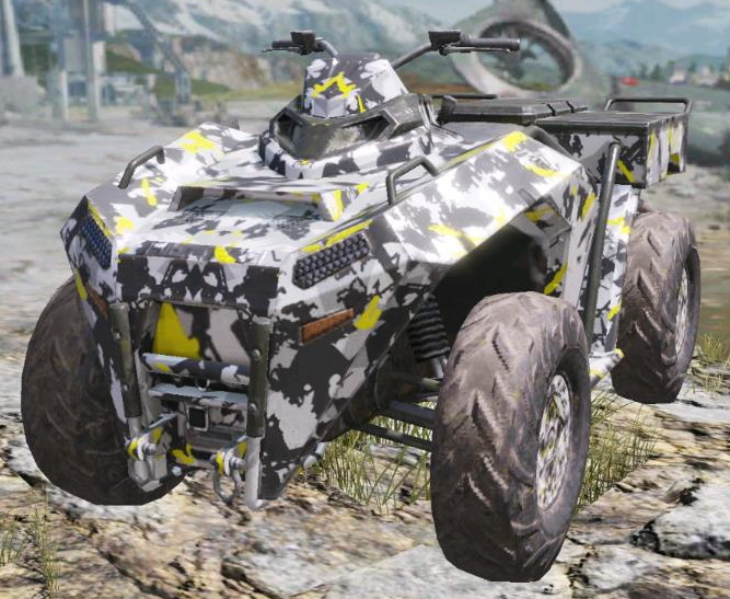 ATV Yellow Snow, Uncommon camo in Call of Duty Mobile