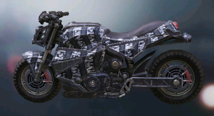 Motorcycle Plated Gray, Uncommon camo in Call of Duty Mobile