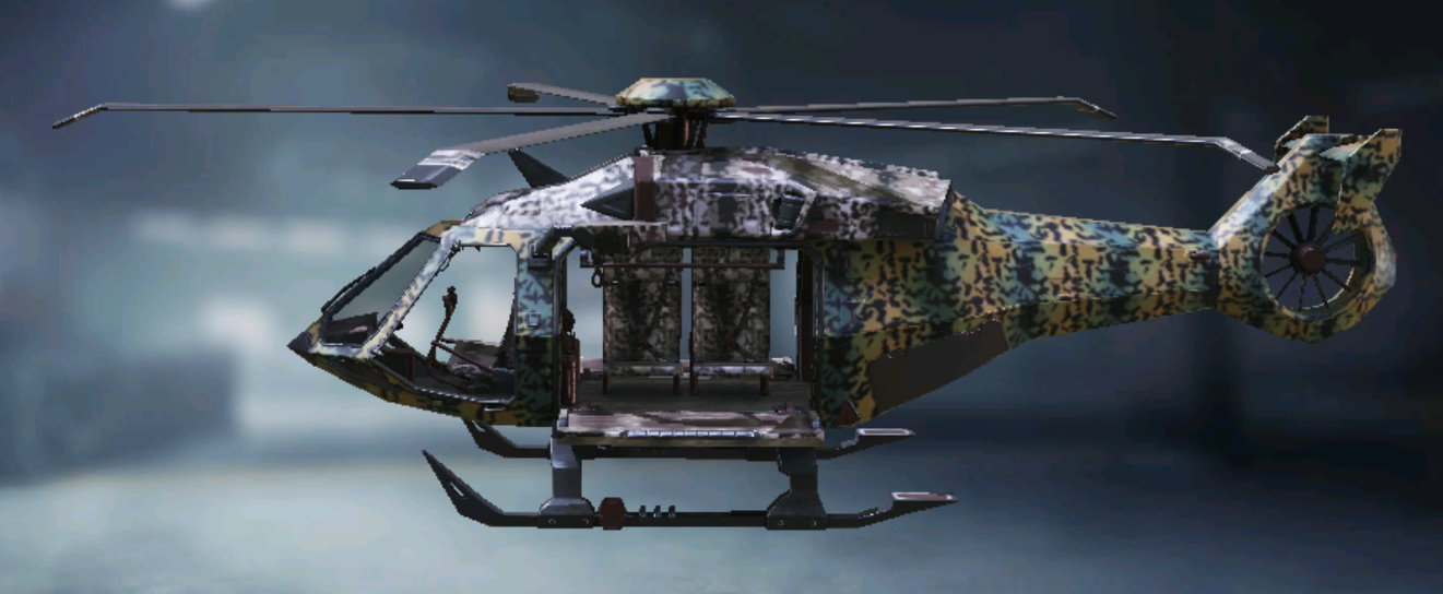 Helicopter Jungle Cat, Rare camo in Call of Duty Mobile