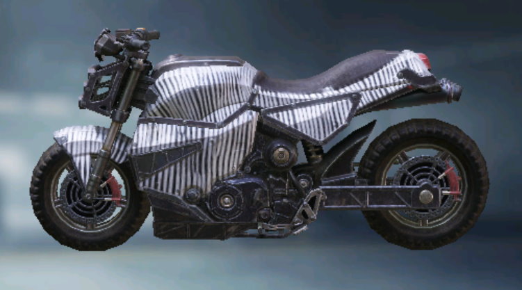 Motorcycle Zebra, Uncommon camo in Call of Duty Mobile