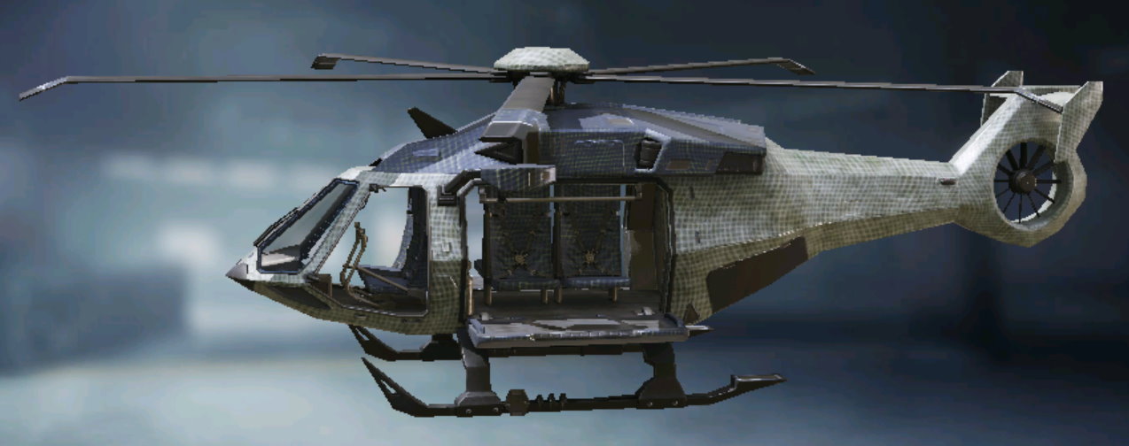 Helicopter Fiber Mesh, Rare camo in Call of Duty Mobile