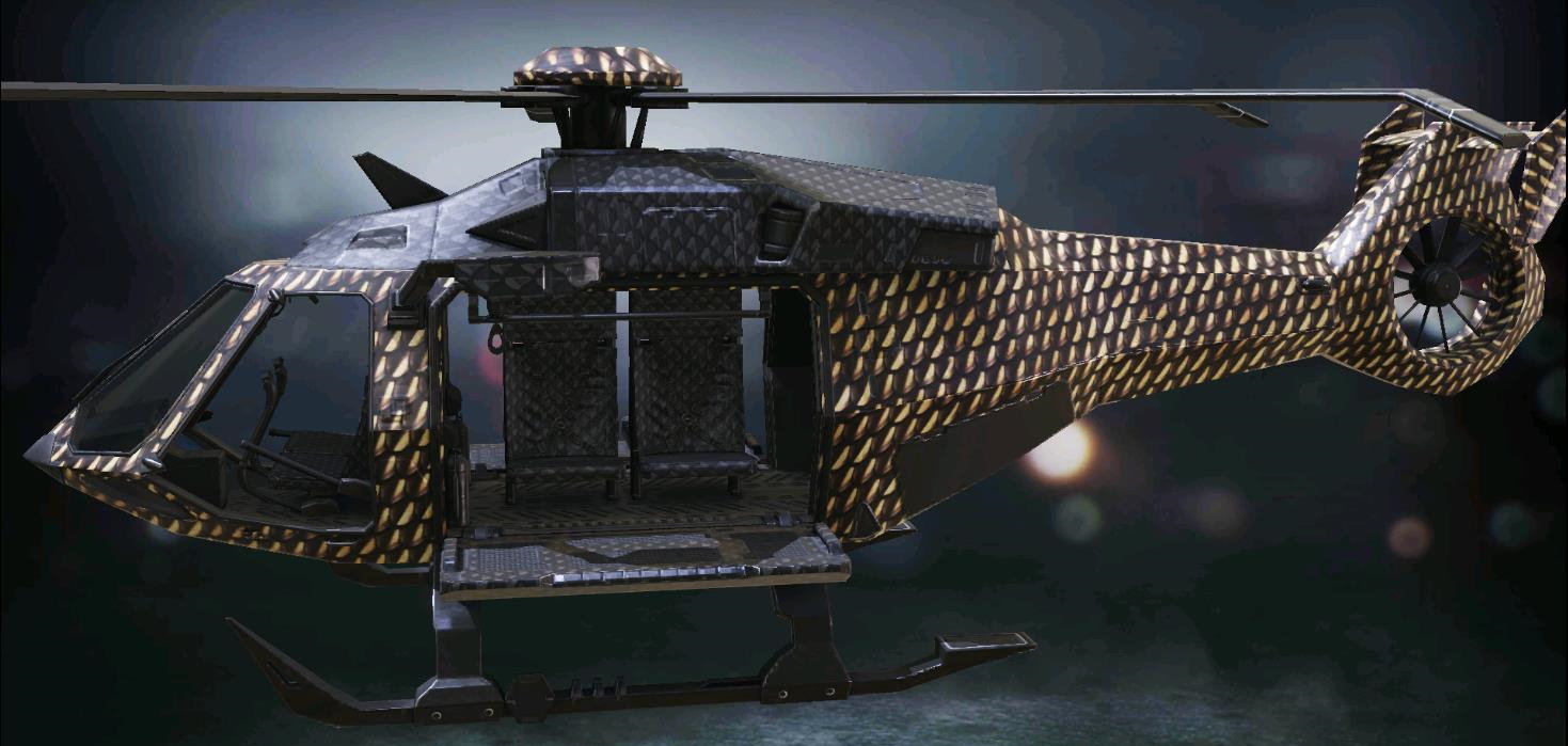 Helicopter Copperhead, Rare camo in Call of Duty Mobile