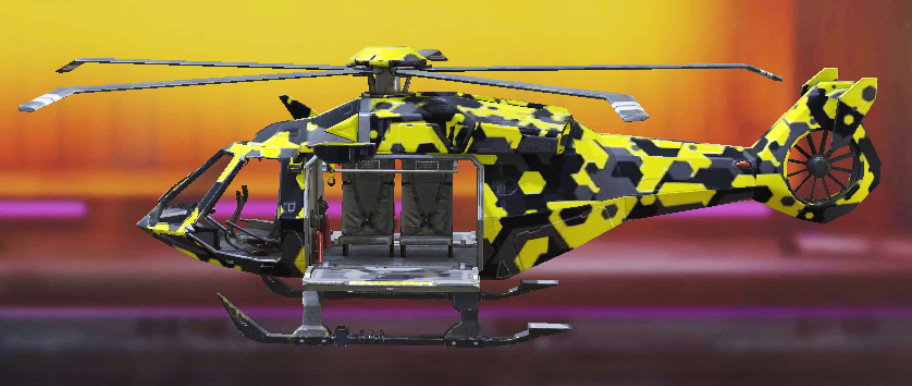 Helicopter CODM, Rare camo in Call of Duty Mobile
