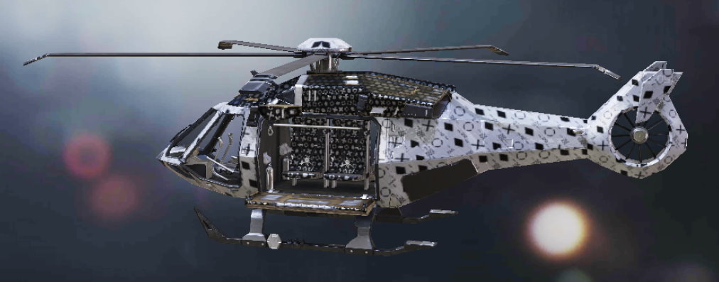 Helicopter Royal Flush, Rare camo in Call of Duty Mobile