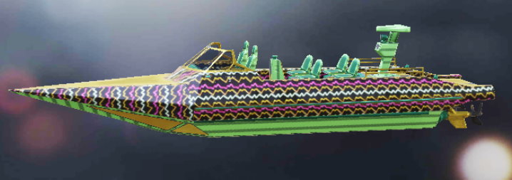 Boat Static Electricity, Rare camo in Call of Duty Mobile