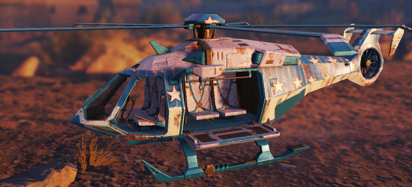 Helicopter Persisted, Rare camo in Call of Duty Mobile