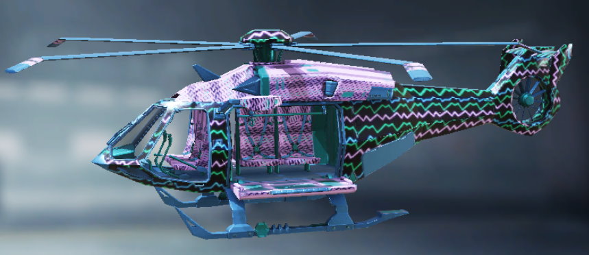Helicopter Dark Light, Rare camo in Call of Duty Mobile