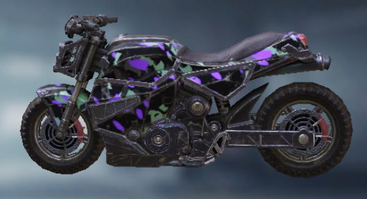 Motorcycle Neon Army, Uncommon camo in Call of Duty Mobile