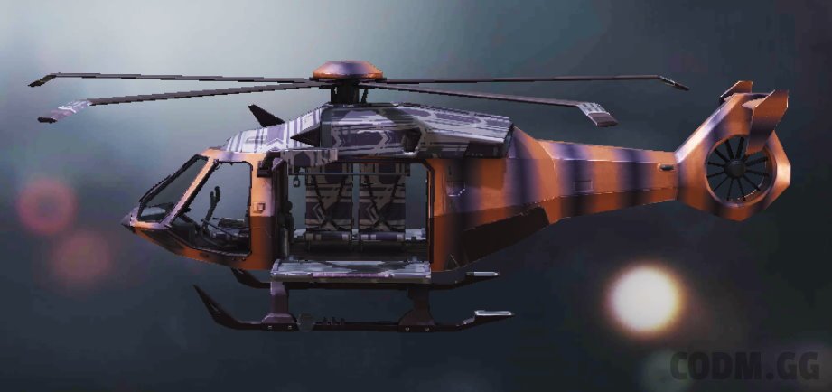 Helicopter Bronze Arrow, Rare camo in Call of Duty Mobile