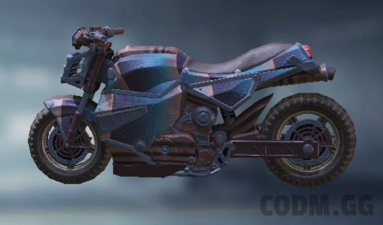 Motorcycle Lunar Tide, Rare camo in Call of Duty Mobile