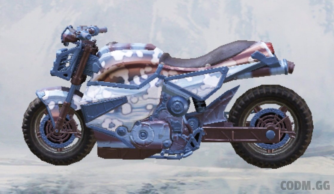 Motorcycle Snow Stream, Rare camo in Call of Duty Mobile