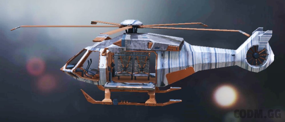 Helicopter Snowblind, Rare camo in Call of Duty Mobile