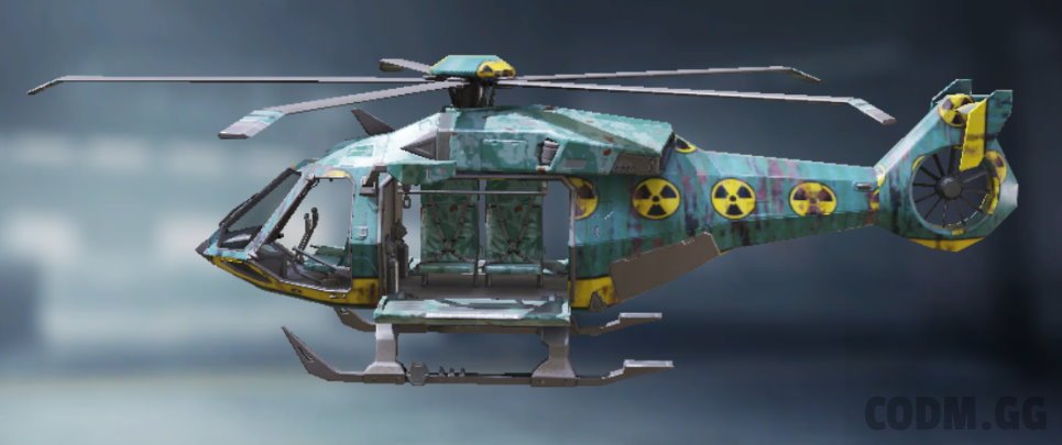 Helicopter Fission, Rare camo in Call of Duty Mobile