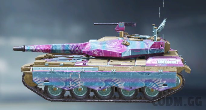 Tank Vaporwave, Rare camo in Call of Duty Mobile