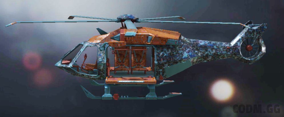 Helicopter Cosmic Wave, Rare camo in Call of Duty Mobile