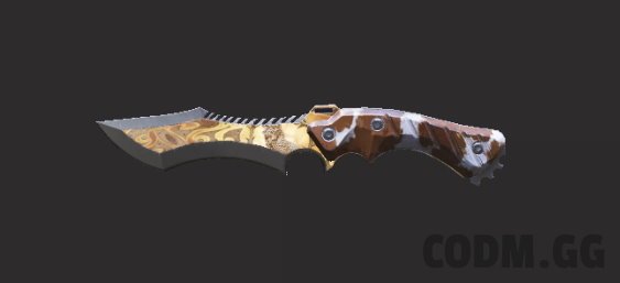 Knife Natural Hunter, Epic camo in Call of Duty Mobile