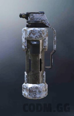 Flashbang Grenade Ruptured Steel, Rare camo in Call of Duty Mobile