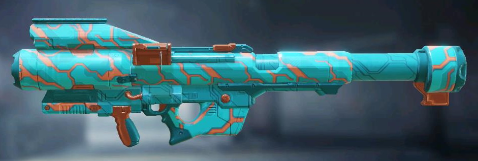 FHJ-18 Turquoise, Rare camo in Call of Duty Mobile