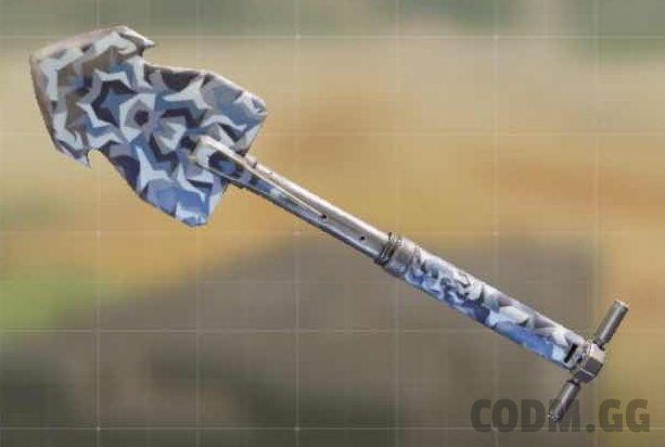 Shovel Arctic Abstract, Common camo in Call of Duty Mobile