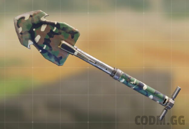 Shovel Modern Woodland, Common camo in Call of Duty Mobile