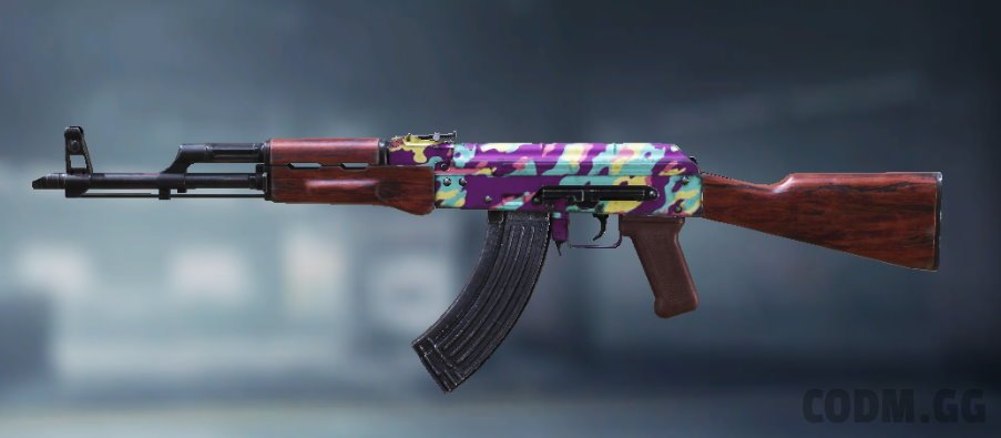 AK-47 Easter '20, Uncommon camo in Call of Duty Mobile