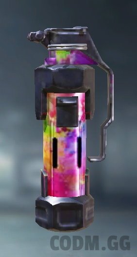 Flashbang Grenade Color Burst, Rare camo in Call of Duty Mobile