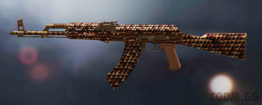 AK-47 Side Scale, Rare camo in Call of Duty Mobile