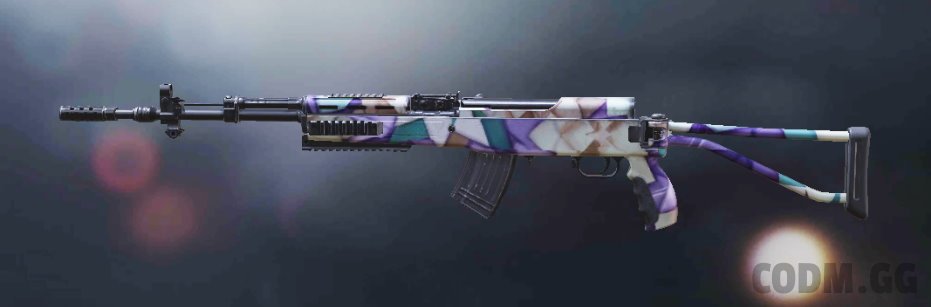 SKS Paper Star, Uncommon camo in Call of Duty Mobile