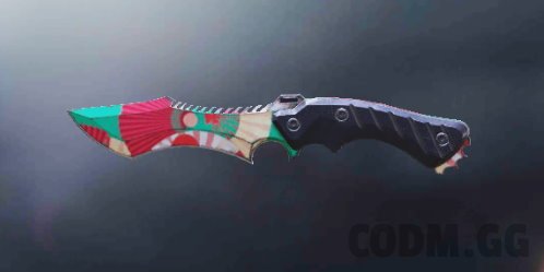 Knife Paper Fan, Uncommon camo in Call of Duty Mobile