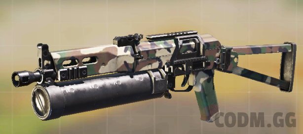 PP19 Bizon Modern Woodland, Common camo in Call of Duty Mobile