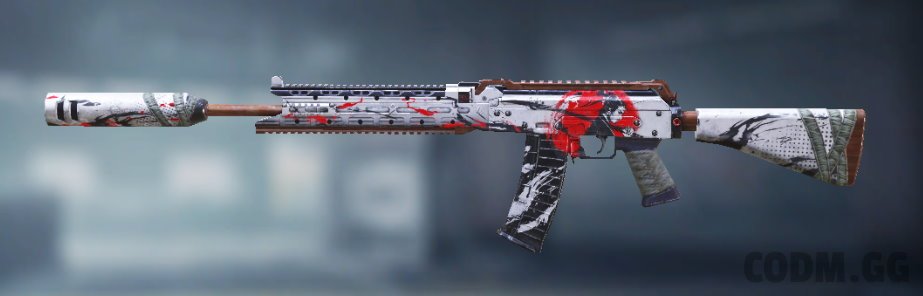 AK117 Calligraphy, Epic camo in Call of Duty Mobile